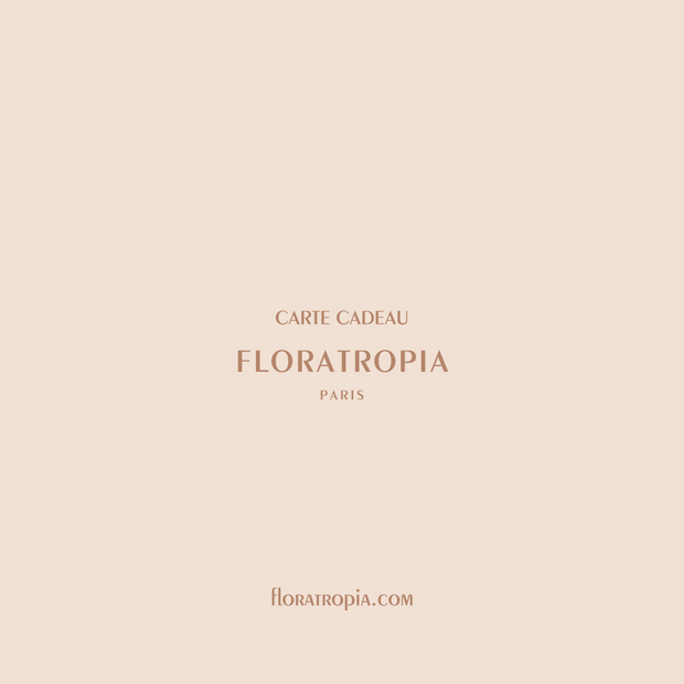 La e-carte cadeau Floratropia