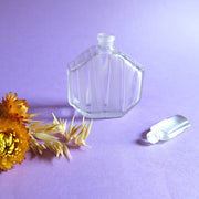 Claude - Flacon vintage pour parfum - Floratropia Paris - Parfums 100% naturels (ouvert)