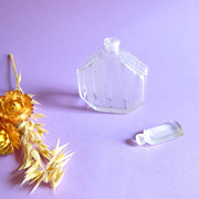 Claude - Flacon vintage pour parfum - Floratropia Paris - Parfums 100% naturels (ouvert 2)
